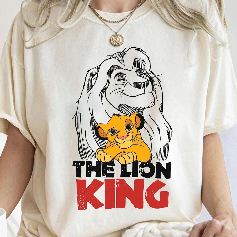 The Lion King Mufasa And Simba Vintage Disney Vuitino Merch The Lion King Mufasa And Simba Vintage Disney Vuitino Merch